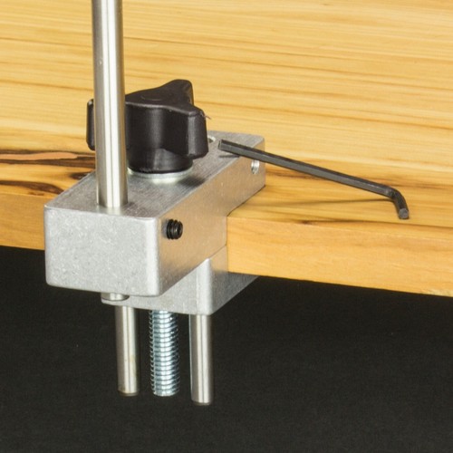 TORNILLO GIRATORIO PEAK CON MONTAJE EN ABRAZADERA C - ¡Plantilla Vice Atar Mosca PRVC-1 HECHA EN EE. UU.! - Imagen 2 de 4