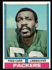 1974 Topps Fred Carr #213 Green Bay Packers