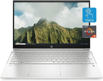 NEW HP Pavilion 15-eh1010nr Laptop, AMD Ryzen 5 5500U, 8 GB RAM, 512 GB SSD NEW