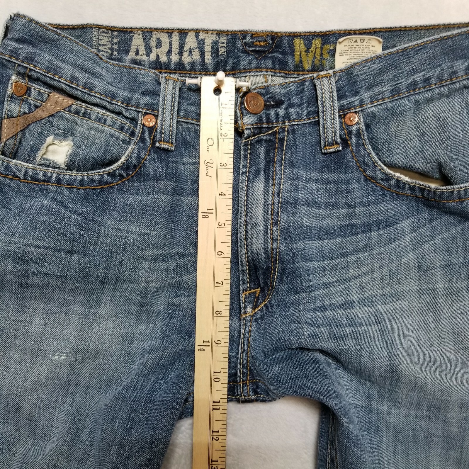 Купить Ariat Distressed Faded Jeans 