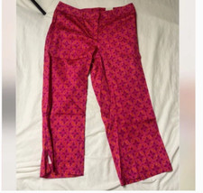 Tapestry Diamond Boho Peasant Business Casual Work Chic Glam Straight Farm Pants