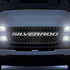 Custom Steel Aftermarket Grille For 03-07 Silverado Pickup 150025003500 Xlite