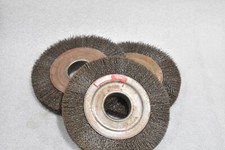 ANDERSON DRESSER STEEL BRUSH 4500 RPM MAX, MADE IN THE USA (LOT OF 3)