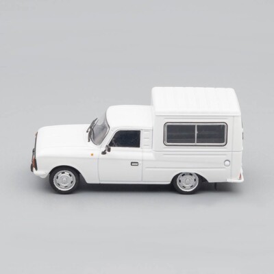 IZH-27156 White Car Diecast Model 1:43 AL076W