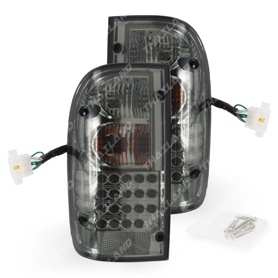 Led Tail Light Rear Lamp Smoke Len Fits Toyota Tiger Hilux D4D MK4 5 1998 - 2004 - Image 4 of 4