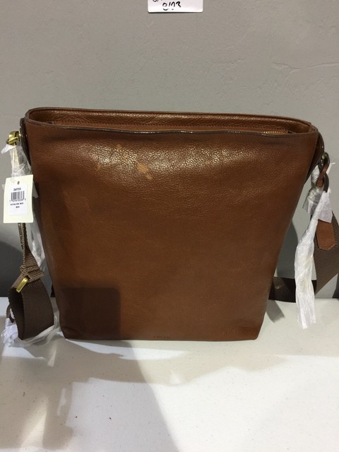 fossil maya small hobo brown