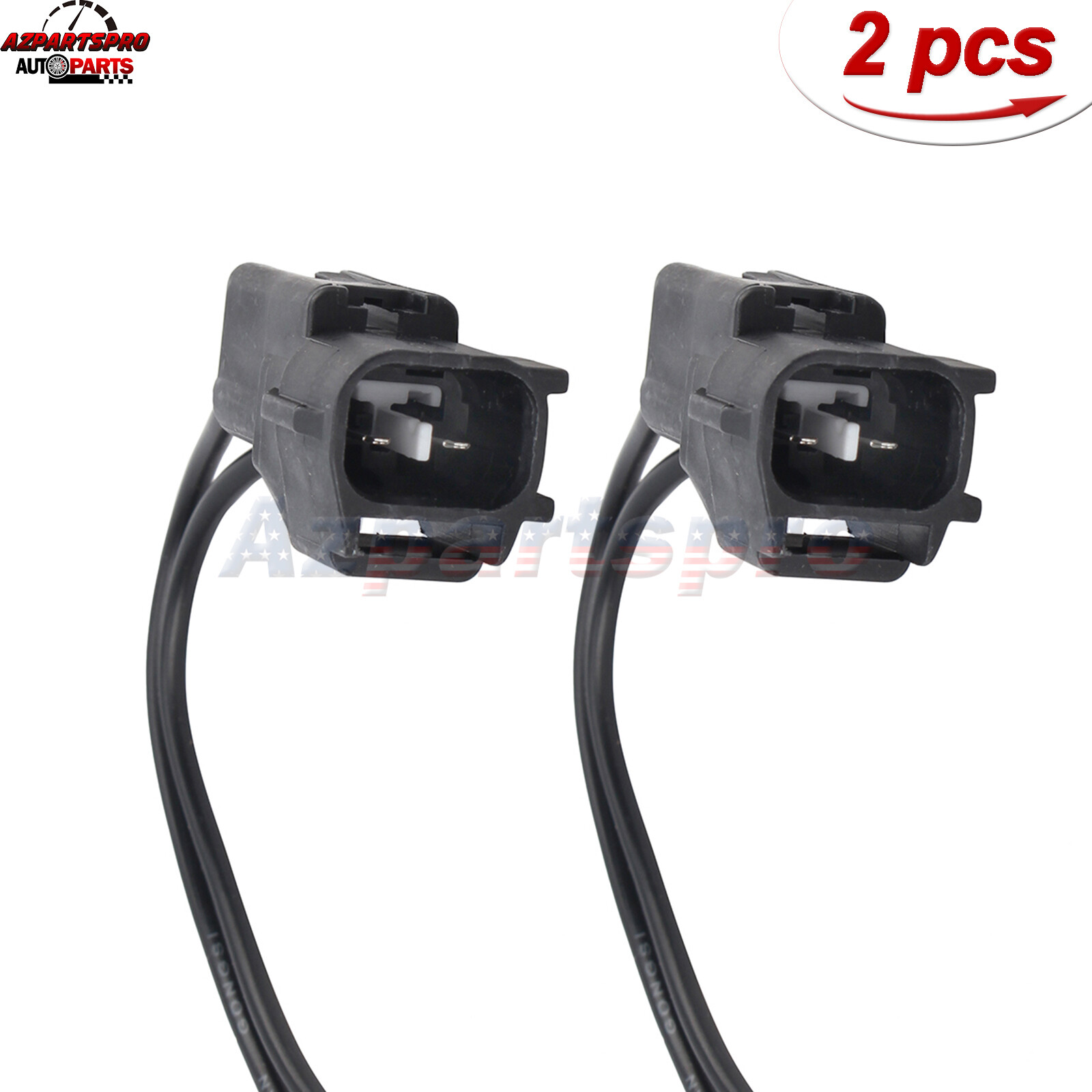 2X Fog Light Pigtail Connector Plug For Jeep Wrangler TJ LJ 2001 2002