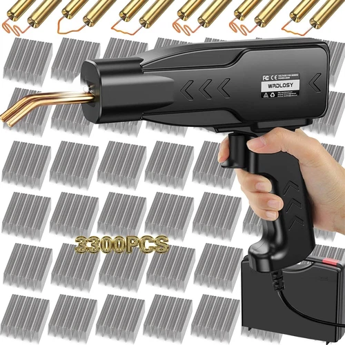 220W Plastic Welder, 3300PCS Staples Plastic Welding Kit, Strong Durable Repairs - Picture 1 of 13