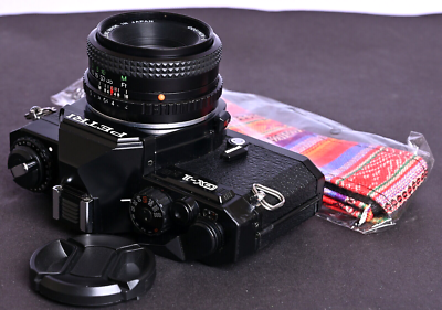 PETRI GX-1 Fully Mechanical 35mm Film SLR Camera c/w 50mm f/2
