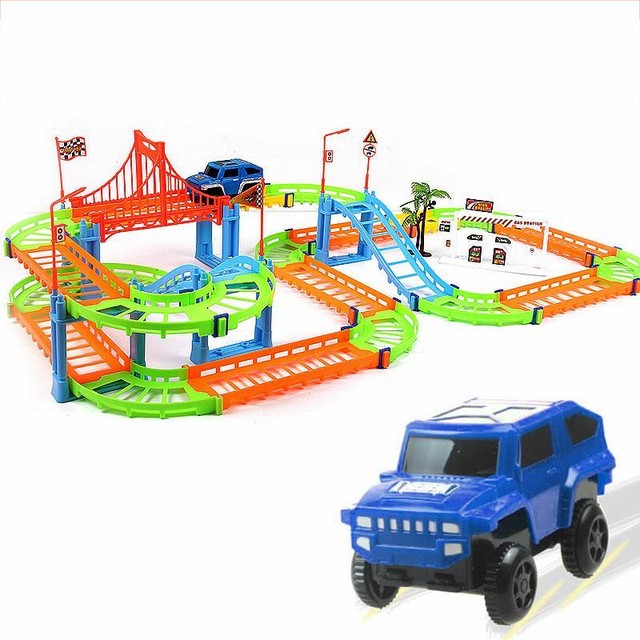 car spiral track toy