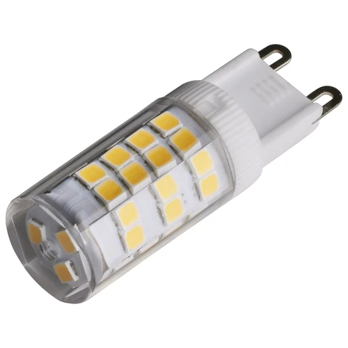 Satco S11231 JCD LED 120V 3.5W =35W Double Loop G9 T4 Clear 4000K Cool White - Picture 2 of 9