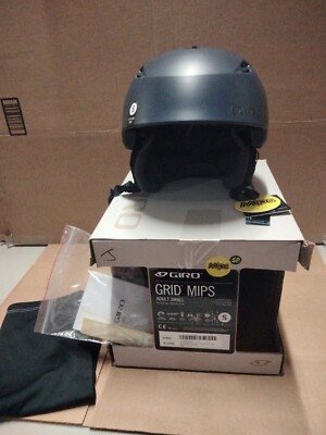 Giro Grid Mips Spherical  Snow Helmet Adult Small Matte Midnight