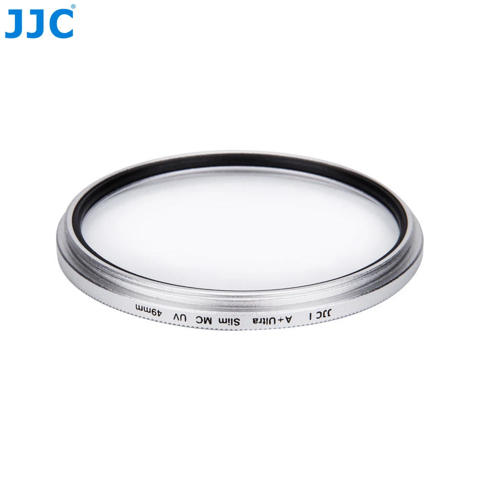 JJC Silver 49mm A+ Ultra Slim Frame Multi-Coated UV Filter Camera Lens Protector - Image 2 of 4