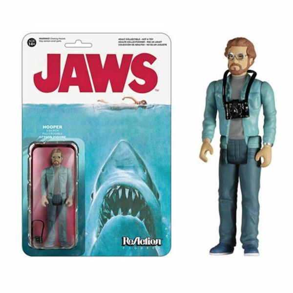 Jaws Reaction Action Figure Figura Hooper 10 Cm Funko for sale online