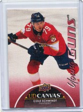 2021-22 Upper Deck Young Guns Canvas Cole Schwindt Rookie