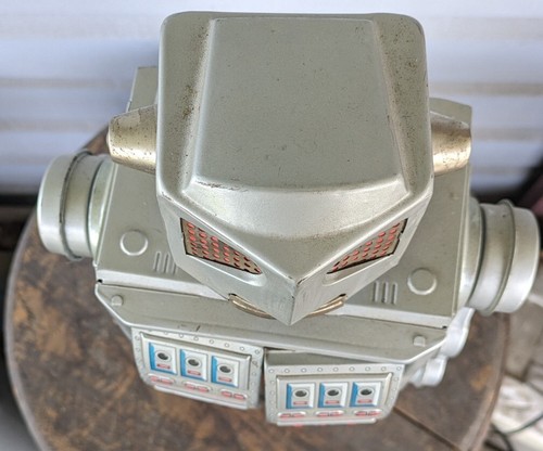 Vintage Super Space Giant Robot By Metal House Japan Tin - Picture 10 of 11