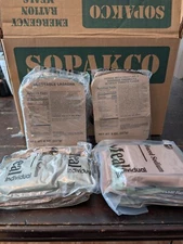 Mre Lot Of 5 Singles SOPKCO With Heat Sleeve 2027