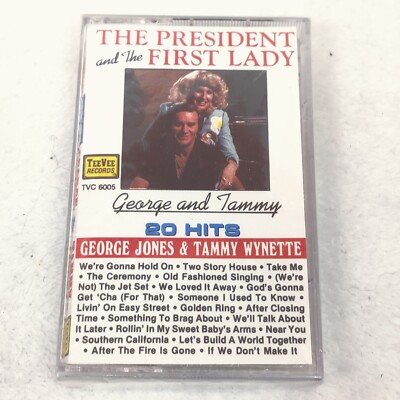 The President And First Lady George Jones Cassette Tape music album