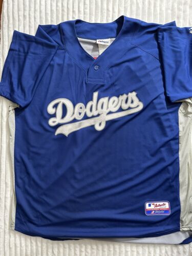 Team Issued Authentic Batting Practice Jersey MLB Dodgers 2XL / 2X Large - Picture 1 of 14