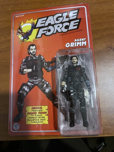 EAGLE FORCE AGENT GRIMM 1/18 BBTS Exclusive FRESH MONKEY FICTION