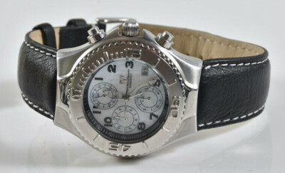 Rar: Luxus TechnoMarine USA Sea King Diver Chronograph WR-200M Uhr - OVP - NOS !