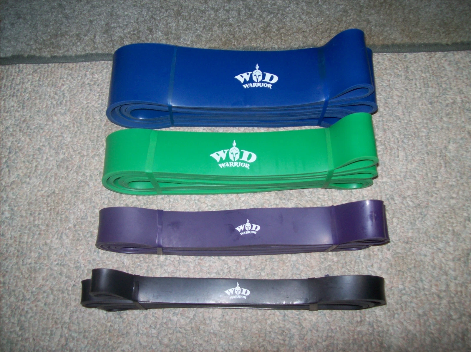 4 POWER/ RESISTANCE BANDS Pull up Assist Fitness Workout BODYBUILDING Fat Loss