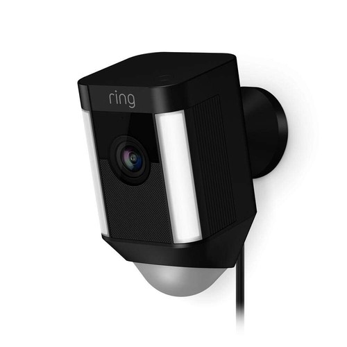 Ring Spotlight Cam Wired Plugged-in HD Security Camera with Two-Way Talk & Siren - Picture 5 of 9