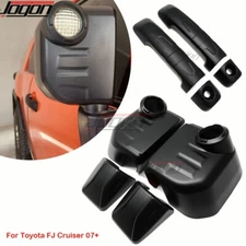 Side Mirror Cap + Door Handle Cover For Toyota FJ Cruiser 2007 2008 2009 2010-22