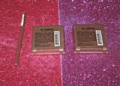 2X MILANI SHADOW WEAR EYE SHADOW/SHADOW QUAD #06 Dominos + LIP LINER BRANDY - Picture 2 of 2