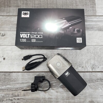 CatEye Volt 1200 Lumen Rechargeable Headlight Cycling Lighting System