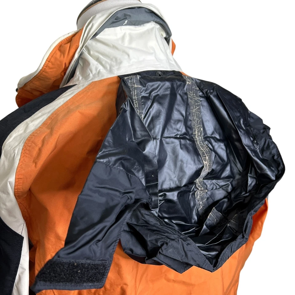 Columbia Vertex Omni-Shield Ligero Chaqueta con Capucha Abrigo Naranja Para Hombre Grande Foto 4 de 4