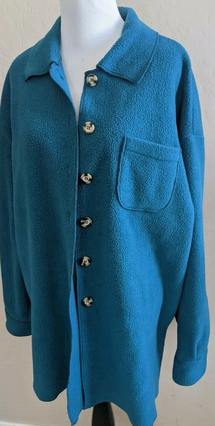 UNDERCOVER ​Giacca in Pile Victorias Secret Country Taglia Media Oversize Cottagecore