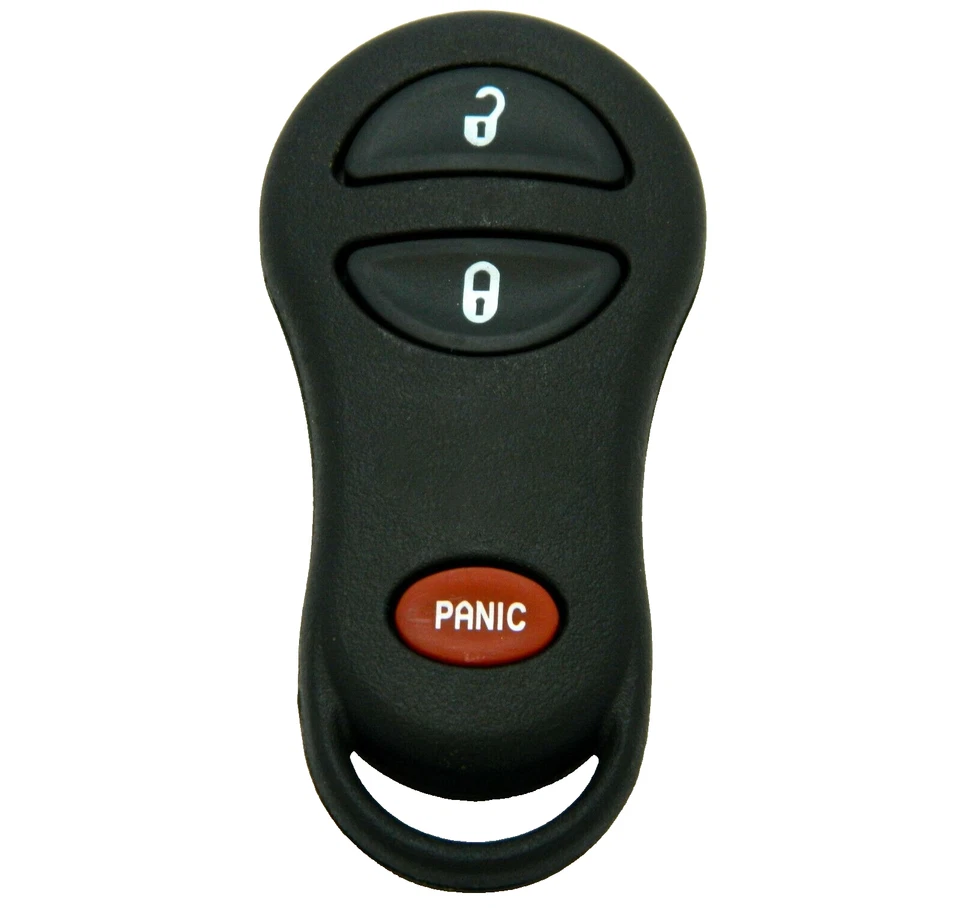 OEM MANDO A DISTANCIA ELECTRÓNICO DE 3 BOTONES SIN LLAVE PARA 1999 2000 DODGE DURANGO Foto 2 de 4