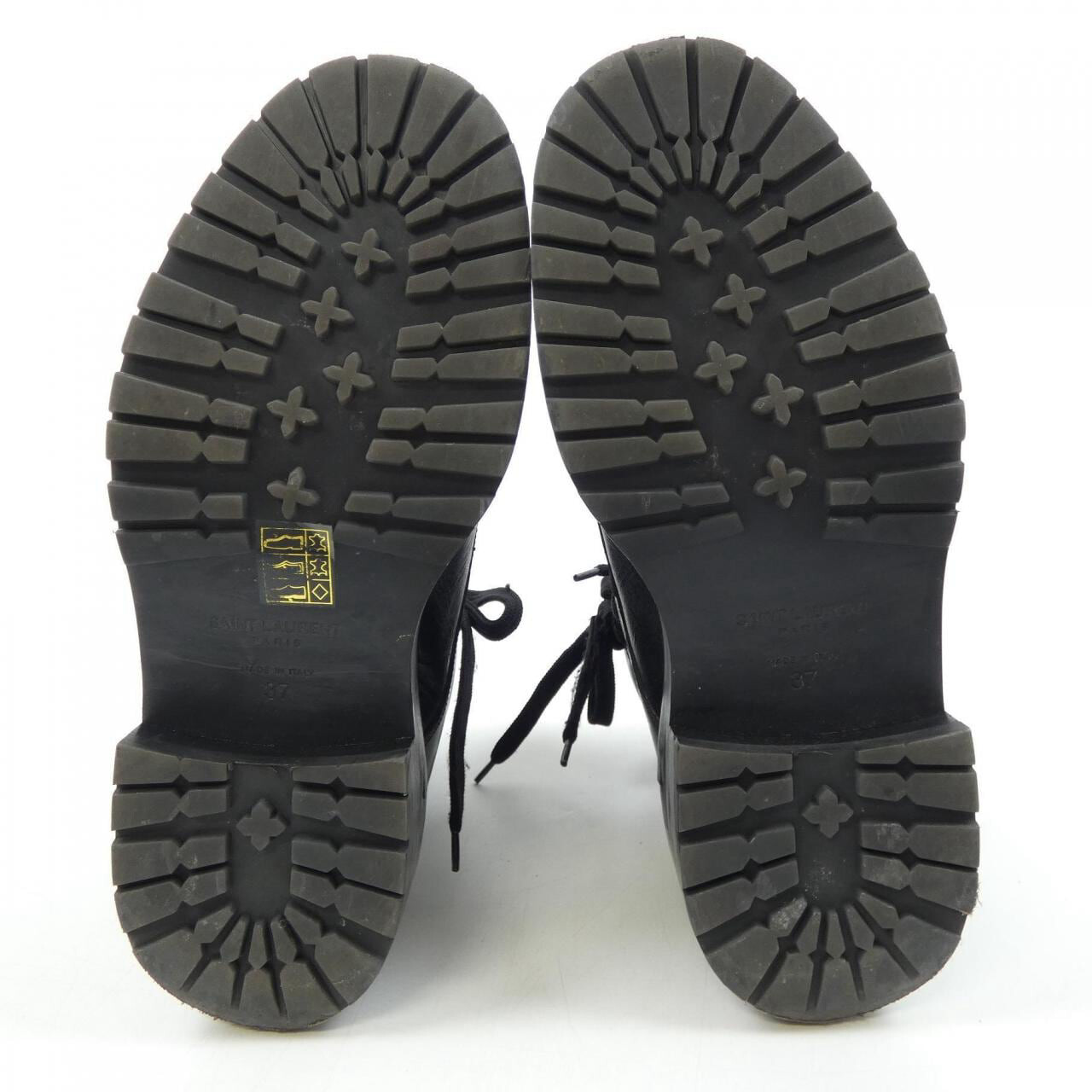 Stivali donna SAINT LAURENT taglia 37 in pelle colore nero