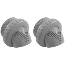 Infusion V-fitting for Inlet & Return Line, Venturi, Light Gray VRFTHLG (2 Pack)