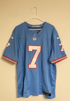 NWT Malik Willis Tennessee Titans Nike Vapor F.U.S.E. Limited Jersey Light Blue