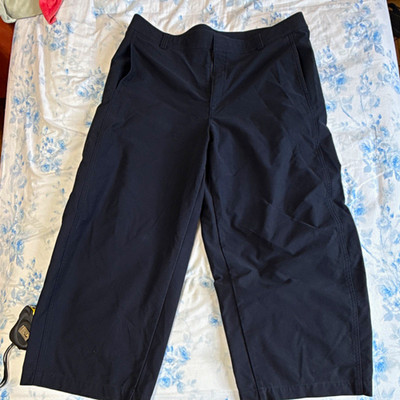 Uniqlo Women s Blue Barrel Office Ankle Pants