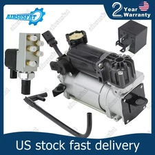 For Mercedes E-Class W211 W219 Air Suspension Compressor Pump+Valve Block+Relay