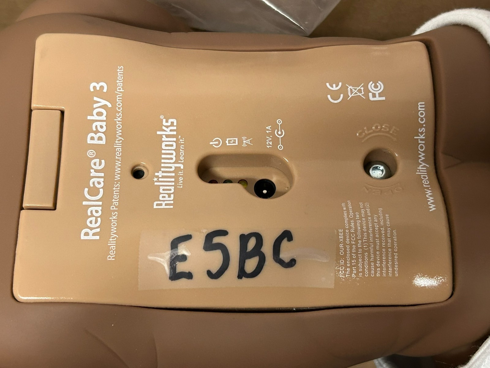 Realityworks REAL CARE BABY 3 ~Male Doll - Unit 101