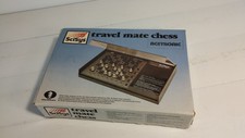 Travel Mate Electronic Chess Game Vintage 1983 By Scisys Acetronic chess game