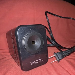 X-ACTO Electric Pencil Sharpener Model 18xx BS 120V 2A Black