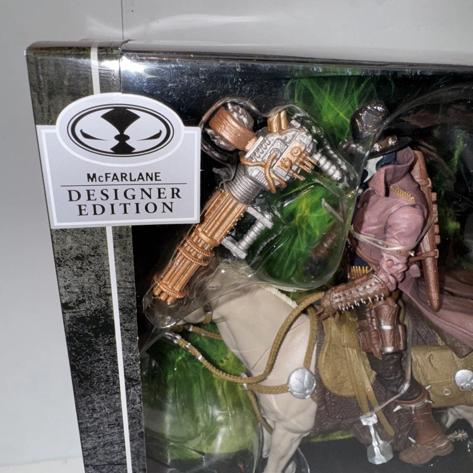 SPAWN McFarlane Toys GUNSLINGER con CABALLO SELLADO GAMESTOP NUEVO 7 pulgadas Foto 3 de 4