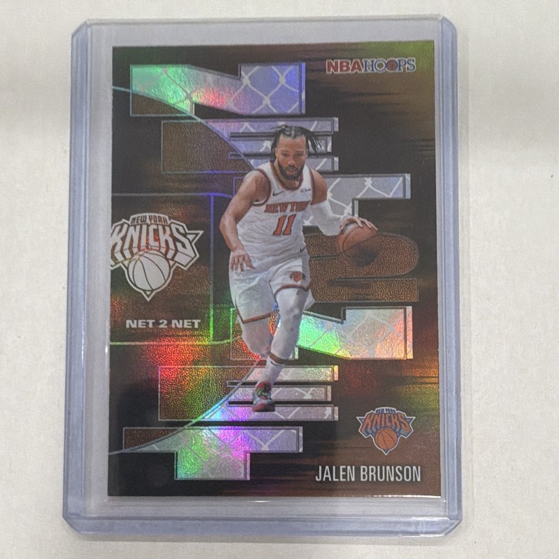Topps 2025 NBA Hoops Jalen Brunson New York Knicks Insert NET 2 NET #NTN-7