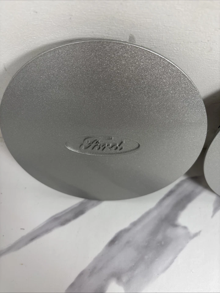 Juego de 4 tapas centrales de rueda Ford Probe 1993-1994 plateadas KA78-37-190 OEM Foto 3 de 4