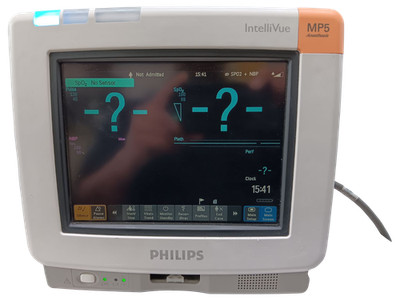 PHILIPS INTELLIVUE MP5 PORTABLE PATIENT MONITOR @