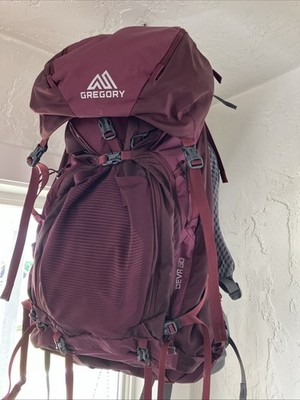 Gregory Diva 60/Ladies/Size M/Plum Red/Attack backpack with rain cover