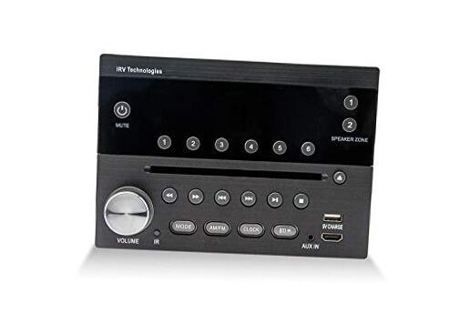 iRV Technology IRV31 Am/FM/CD/DVD Rv Radio Stereo 2 Zones Wa