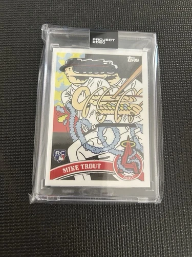 Topps PROJECT 2020 Card 4 2011 Mike Trout By Ermsy - Angels Iconic