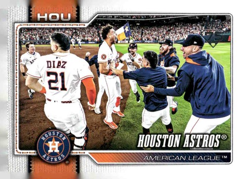 2026 Topps #89 Houston Astros | Baseball Card