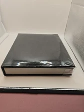 Crate And Barrel Black Photo Album Holds 100 6x4 Photos